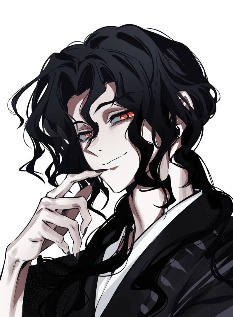 Ánh nhìn xa xăm của nhân vật trong hình ảnh anime ác quỷ lạnh lùng