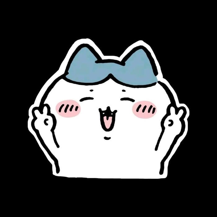 Ảnh sticker dễ thương đường nét đơn giản