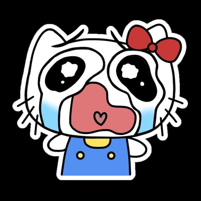 Ảnh sticker dễ thương tạo hình ngộ nghĩnh