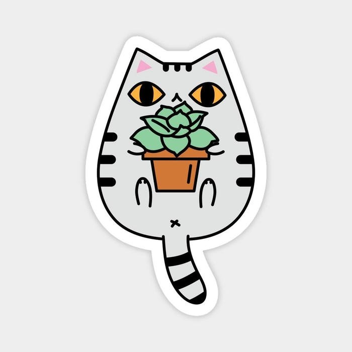 Ảnh sticker mèo chi tiết nhỏ xinh