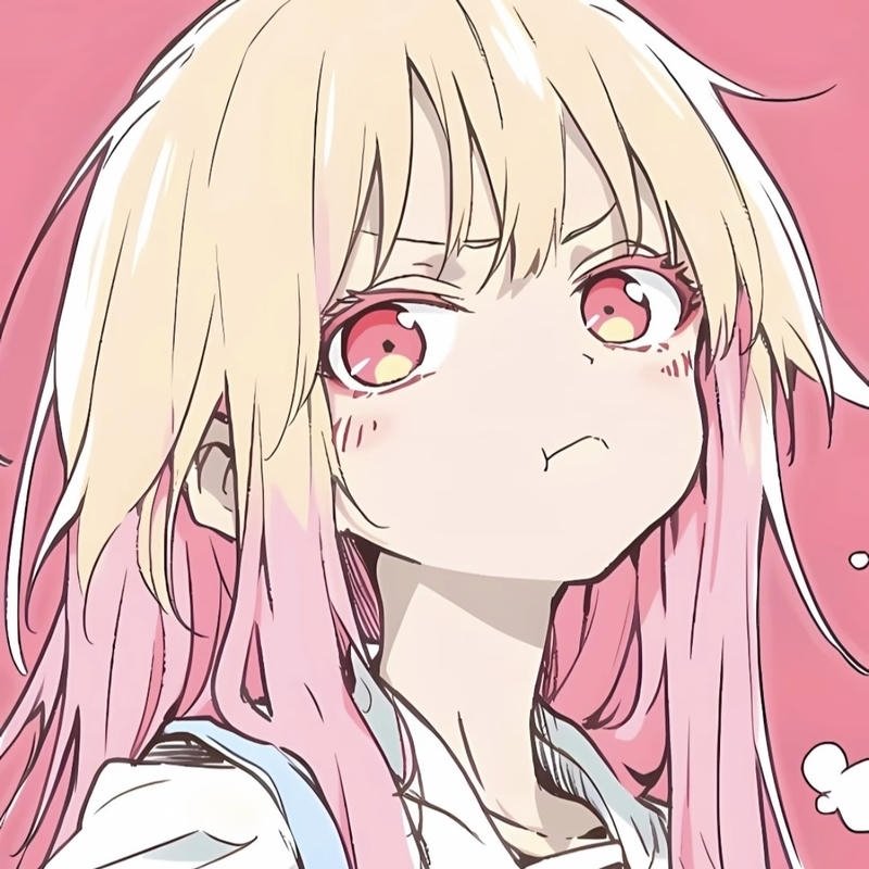 Biểu cảm nhẹ nhàng trên gương mặt thiếu nữ anime