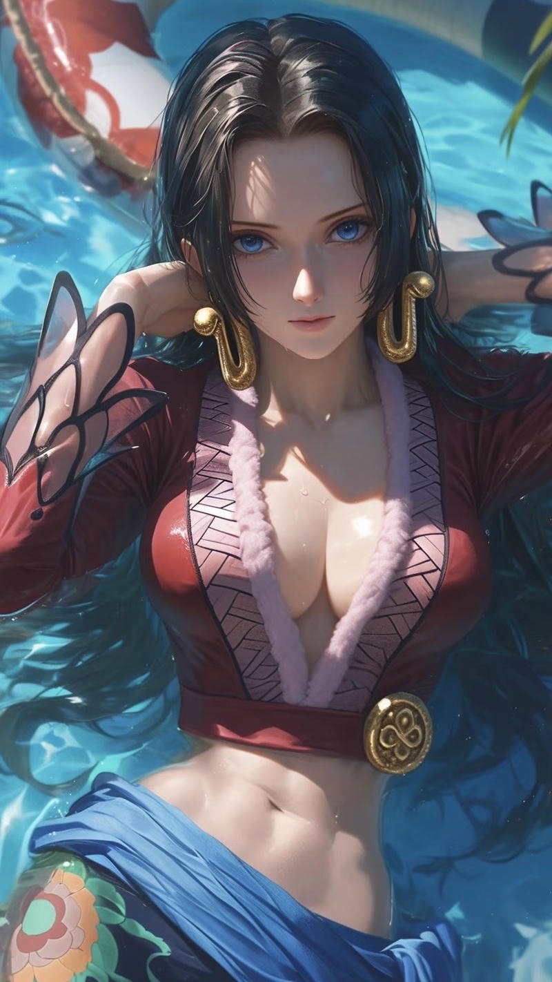 Boa Hancock ánh nhìn mạnh mẽ đầy uy nghi