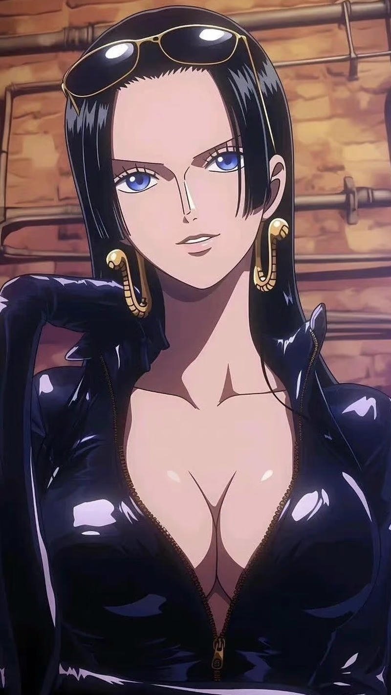 Boa Hancock ánh nhìn sắc bén thể hiện sự tự tin