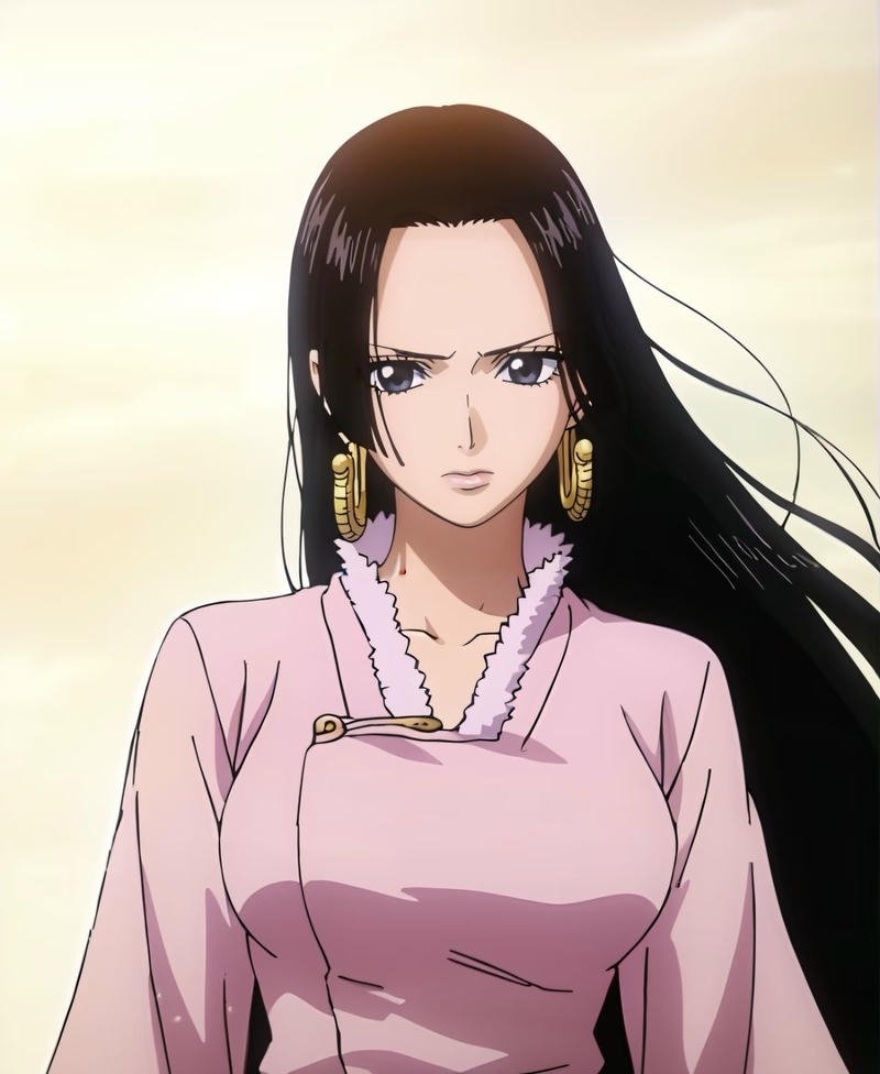 Boa Hancock diện trang phục đặc trưng với thần thái kiêu kỳ