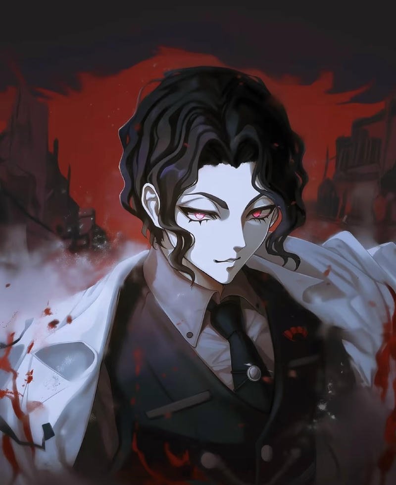 Bóng hình đơn độc xuất hiện trong hình ảnh anime ác quỷ lạnh lùng