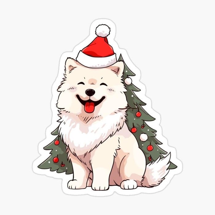 Bức ảnh sticker Noel thiết kế sinh động