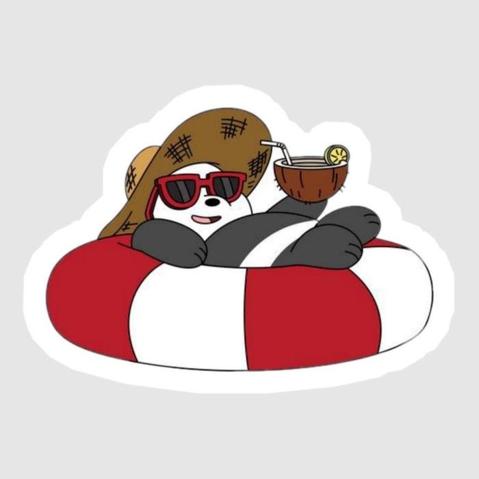 Bức ảnh sticker dễ thương phong cách trẻ trung