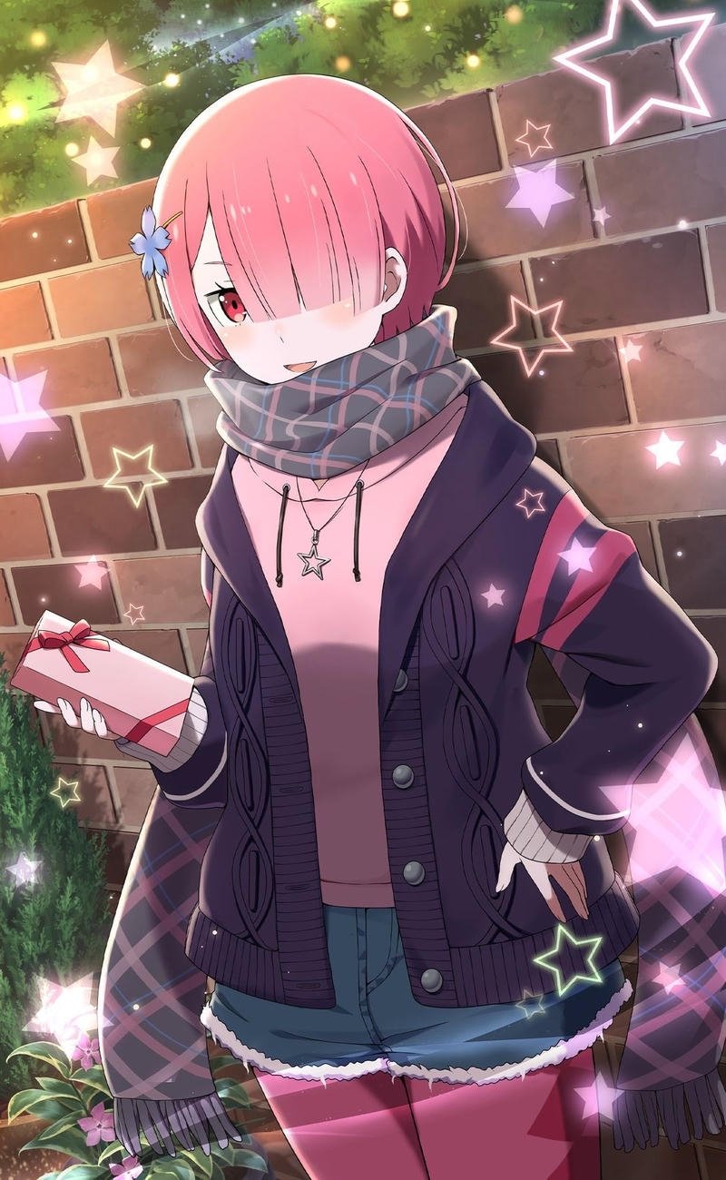 Bức hình Ram Re Zero với gương mặt xinh xắn