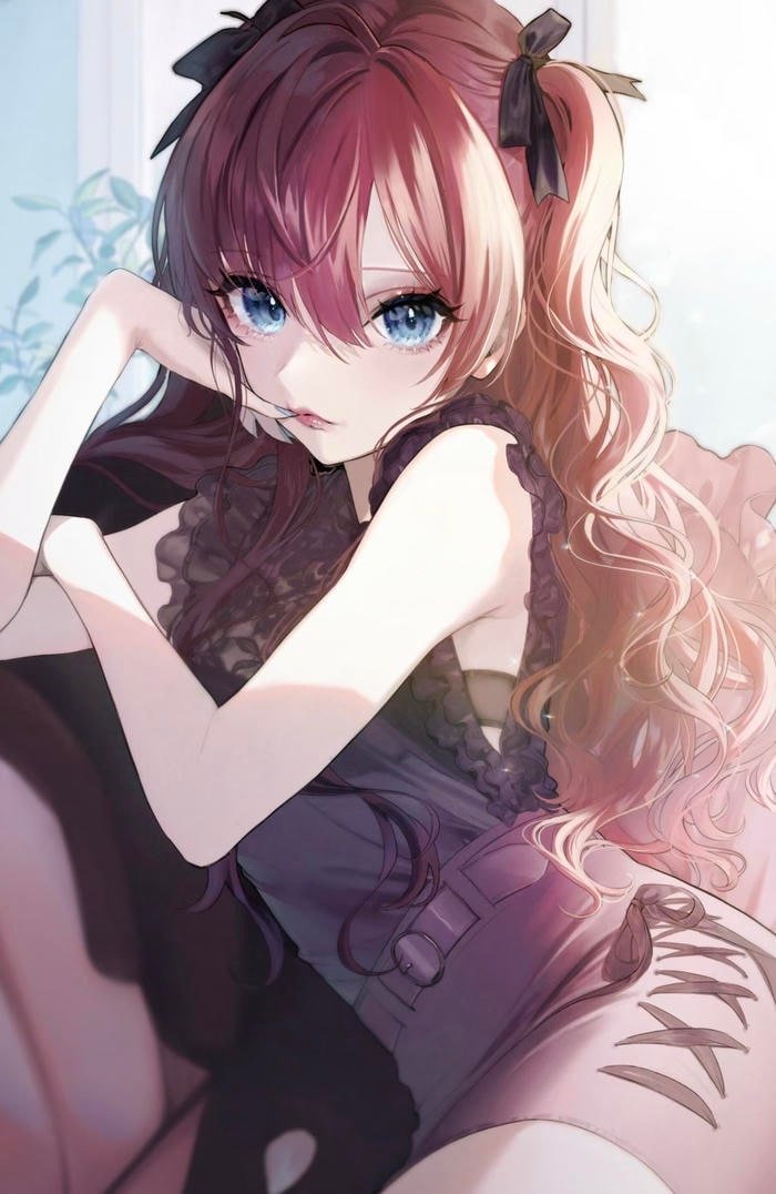 Bức hình nhân vật anime nữ tạo hình độc đáo