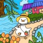 Bức hình tranh vẽ con vịt cho cảm giác hình ảnh khá nổi bật