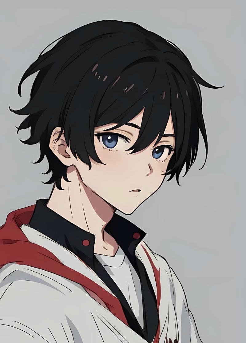 Chàng thiếu niên anime gương mặt trầm lặng