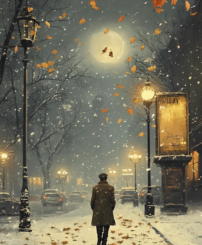 Chàng trai anime buồn thần thái trầm lặng