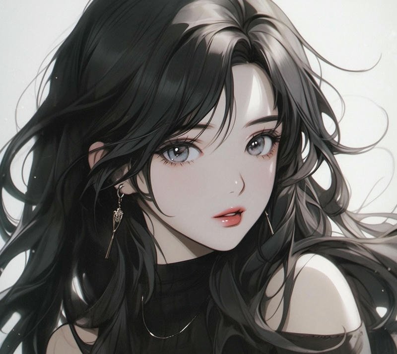 Chàng trai lạnh lùng ánh mắt sắc bén hình ảnh anime ngầu