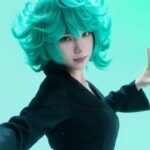 Cosplay Tatsumaki biểu lộ cảm xúc sắc sảo tự nhiên