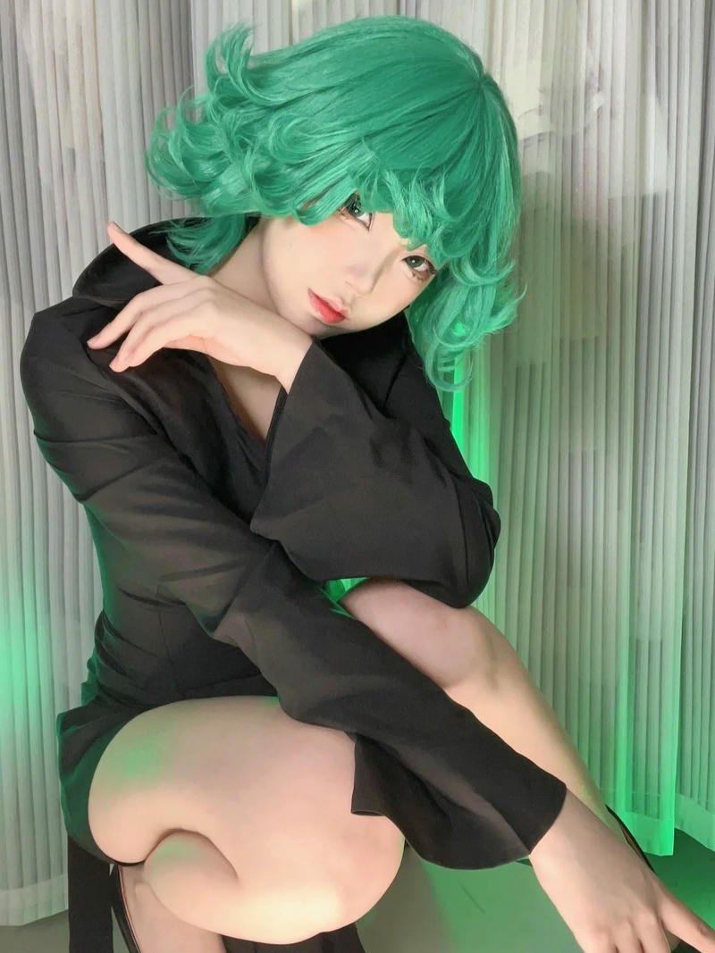 Cosplay Tatsumaki hình ảnh sống động chuẩn nhân vật