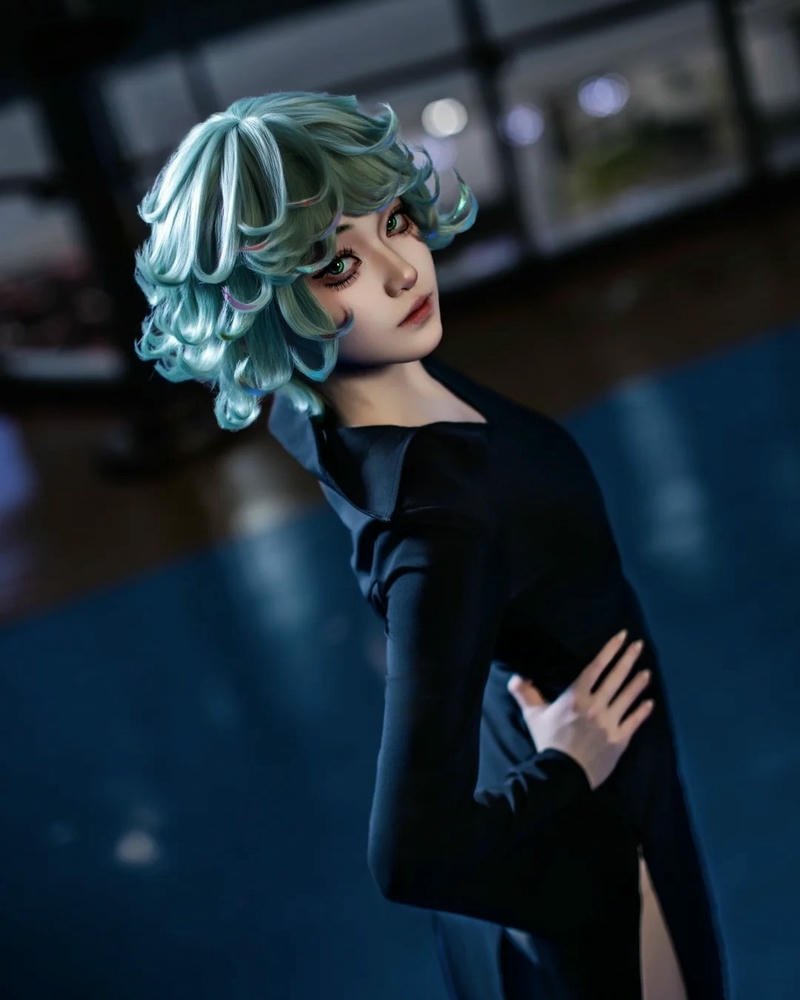 Cosplay Tatsumaki phong thái lạnh lẽo đầy quyền năng