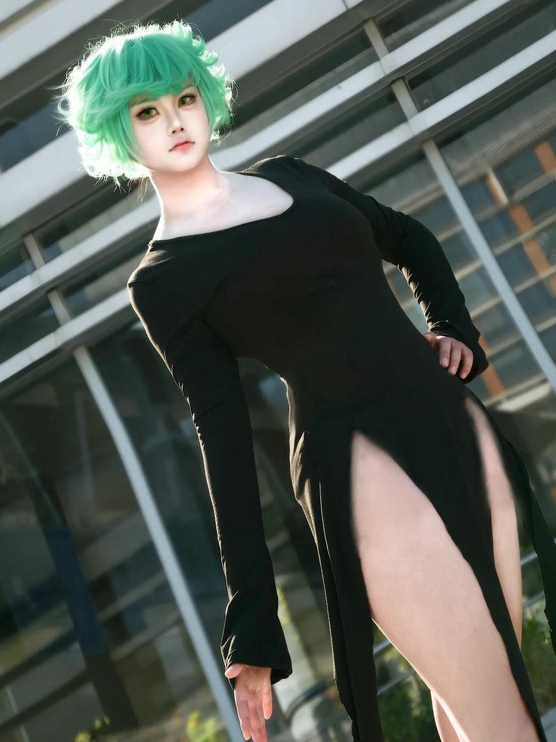 Cosplay Tatsumaki thần sắc mạnh mẽ đầy sức sống