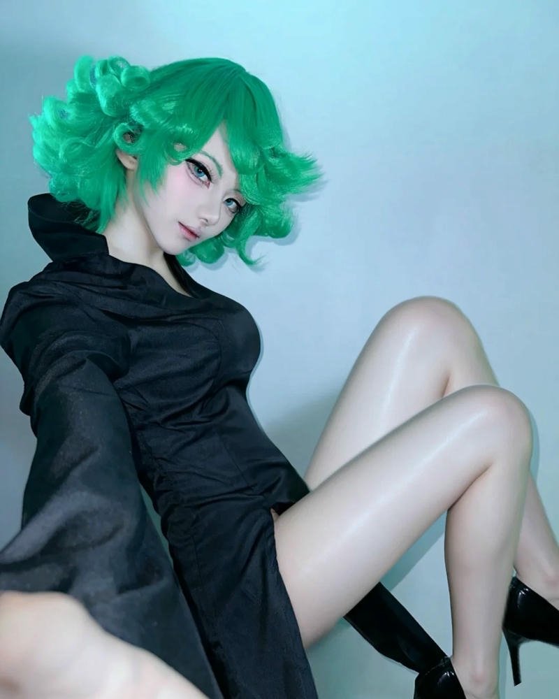 Cosplay Tatsumaki thần thái uy lực cuốn hút