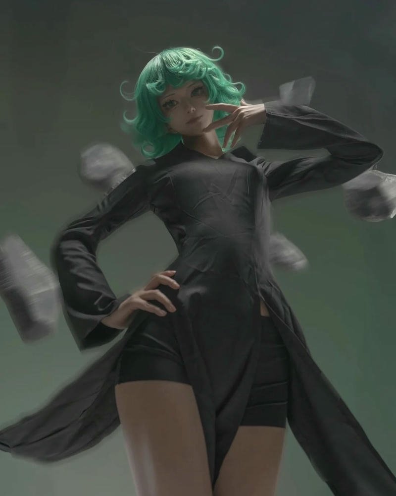 Cosplay Tatsumaki vẻ đẹp cá tính đậm chất anime