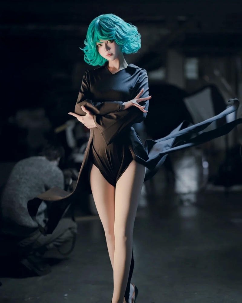 Cosplay nhân vật Tatsumaki đậm chất anime