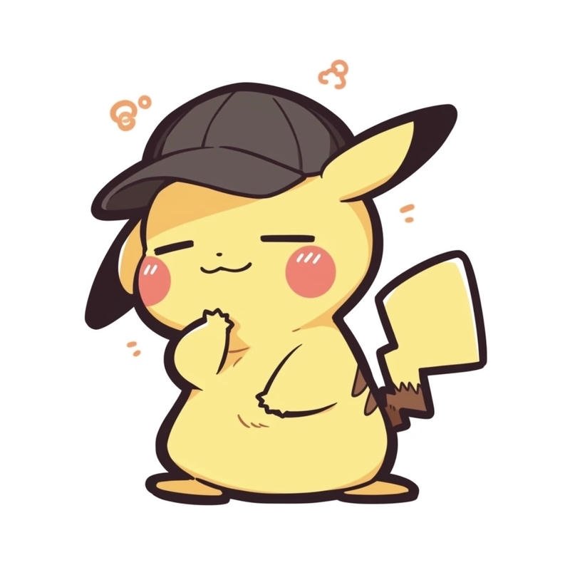 Cử chỉ đáng yêu của Pikachu mang cảm giác vui vẻ