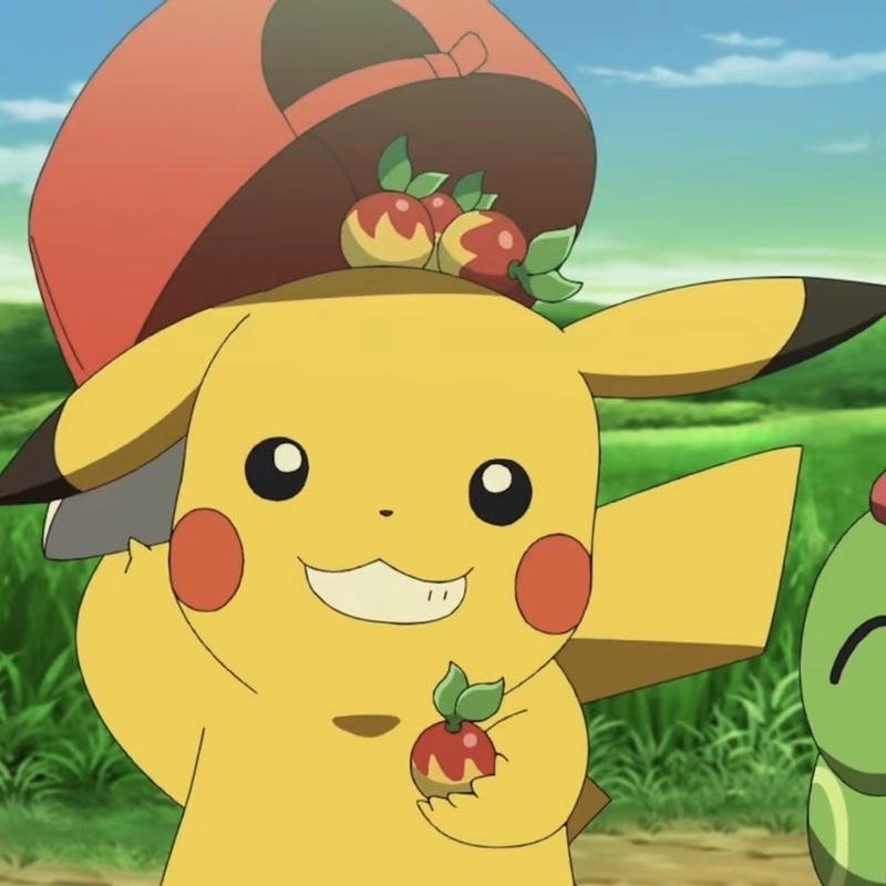 Cử chỉ vẫy tay thân thiện của Pikachu đáng mến