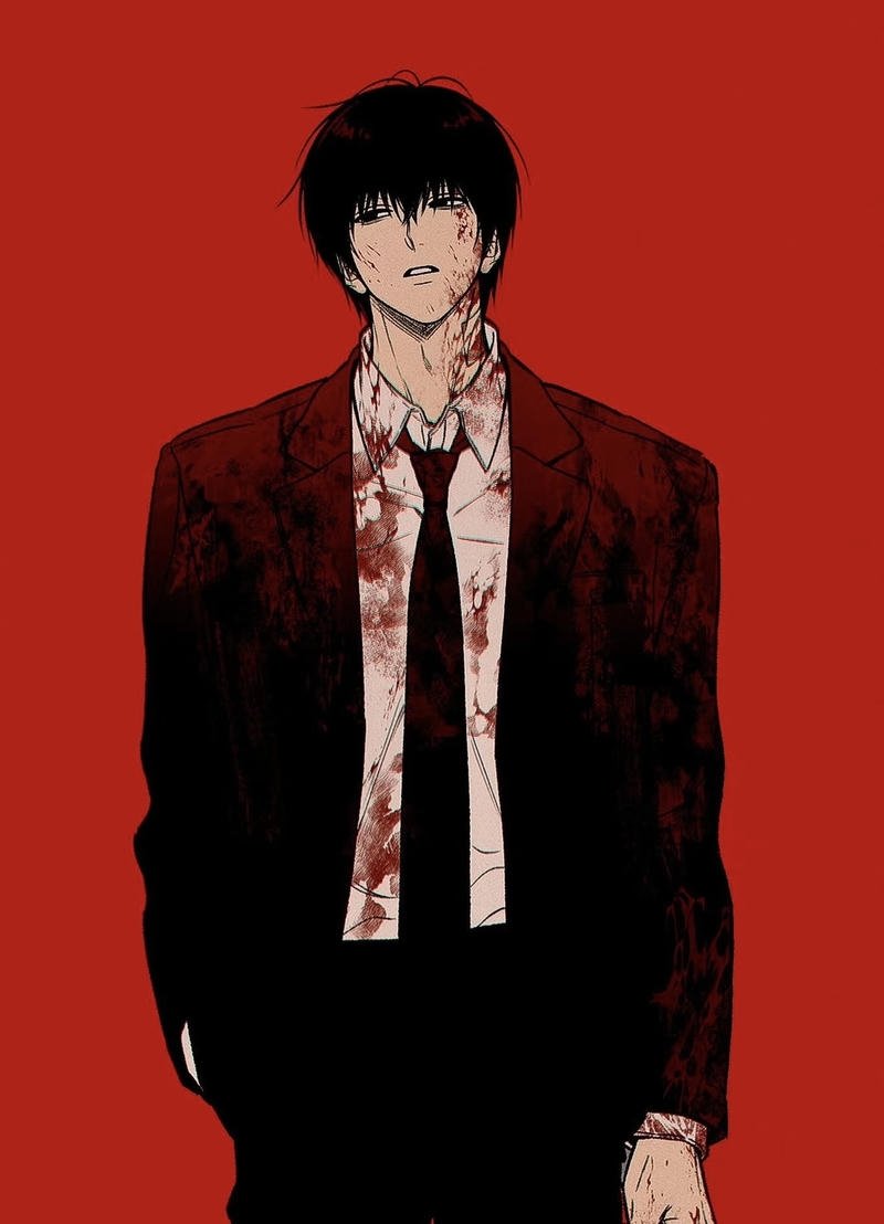 Dáng đứng uy nghi của nhân vật trong hình ảnh anime ác quỷ lạnh lùng