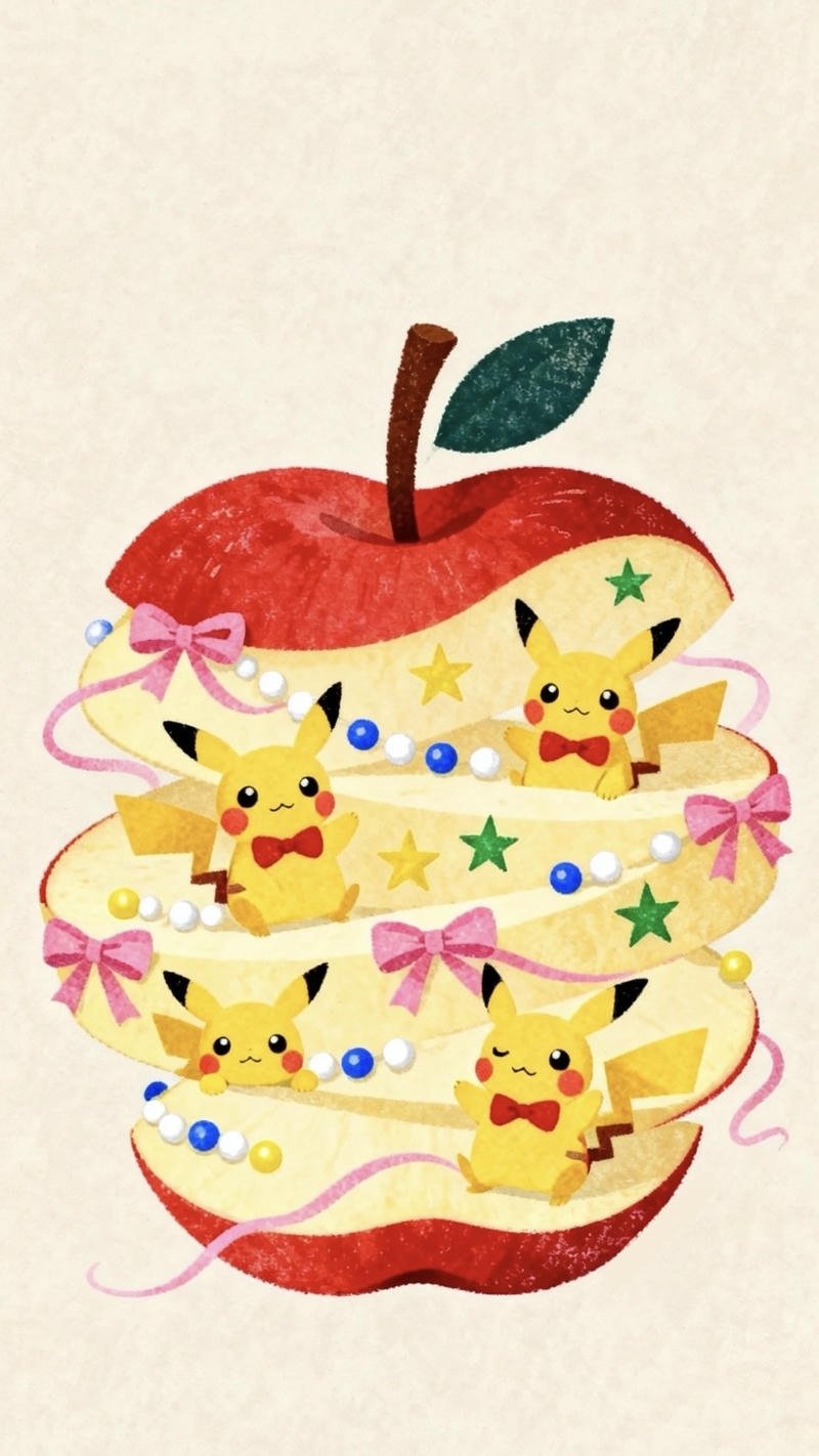 Đôi tai dựng đặc trưng của Pikachu rất đáng yêu