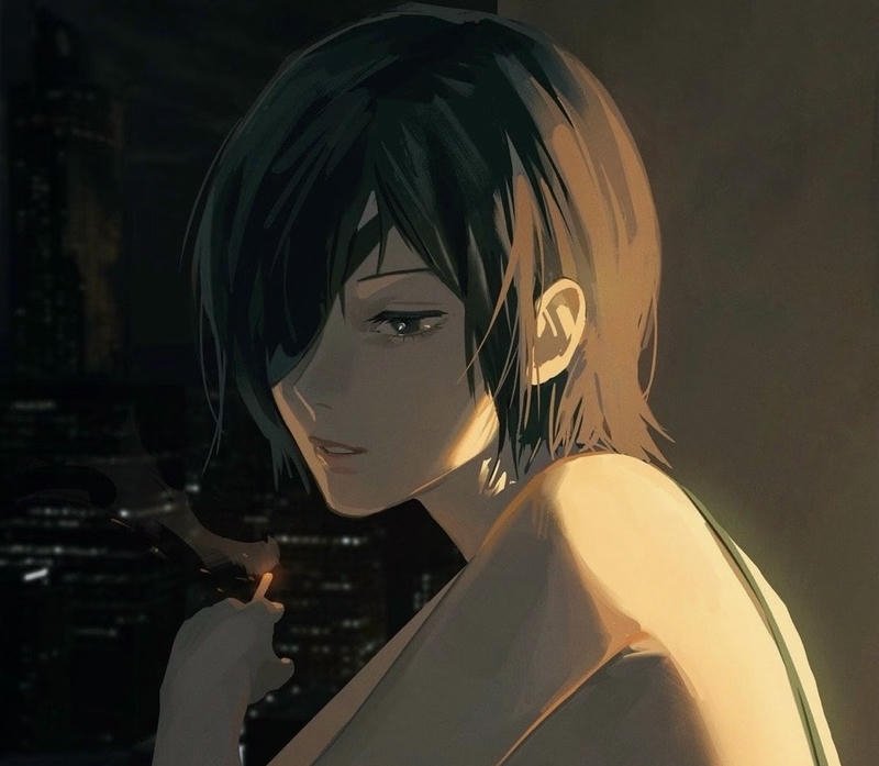 Gương mặt anime boy lạnh lùng đầy cuốn hút