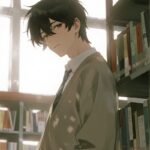 Gương mặt điềm đạm của chàng thanh niên anime
