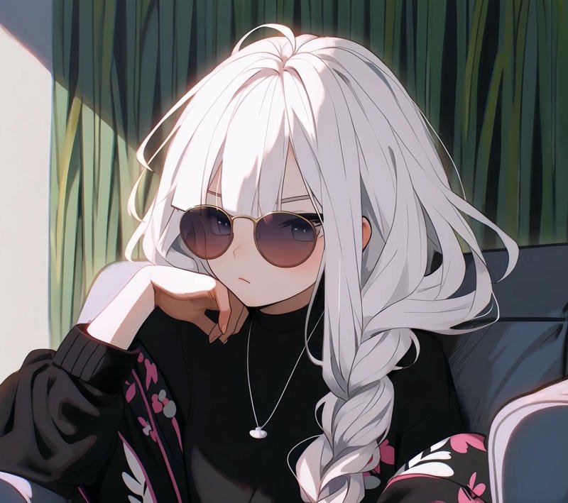 Gương mặt điển trai ánh nhìn lạnh lùng anime boy