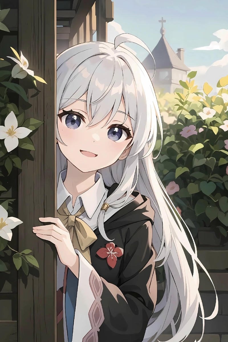 Gương mặt thanh nhã của thiếu nữ anime