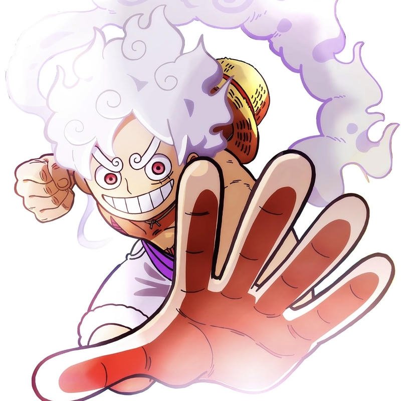 Hình Monkey D Luffy ánh nhìn kiên định tràn ý chí