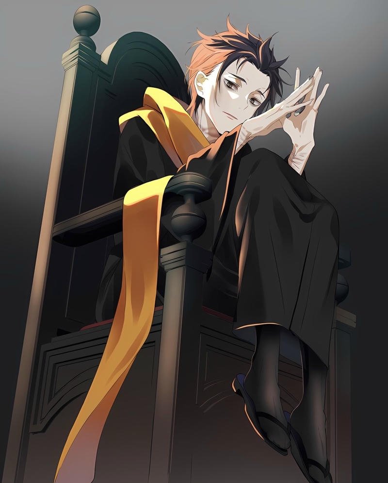 Hình Natsuki Subaru anime mang nét trưởng thành