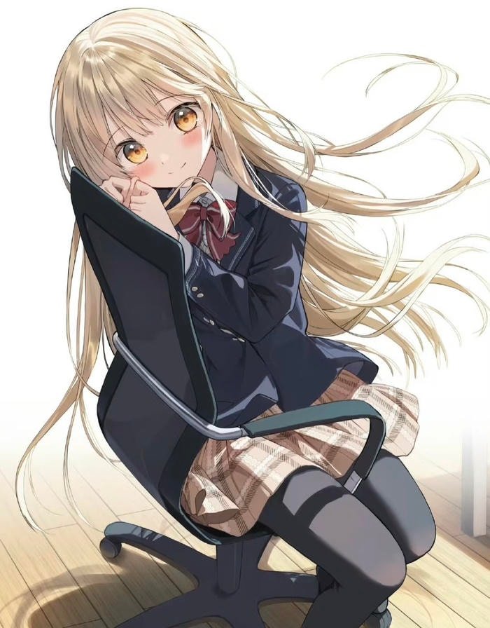 Hình ảnh anime học sinh dáng vẻ nhanh nhẹn linh hoạt