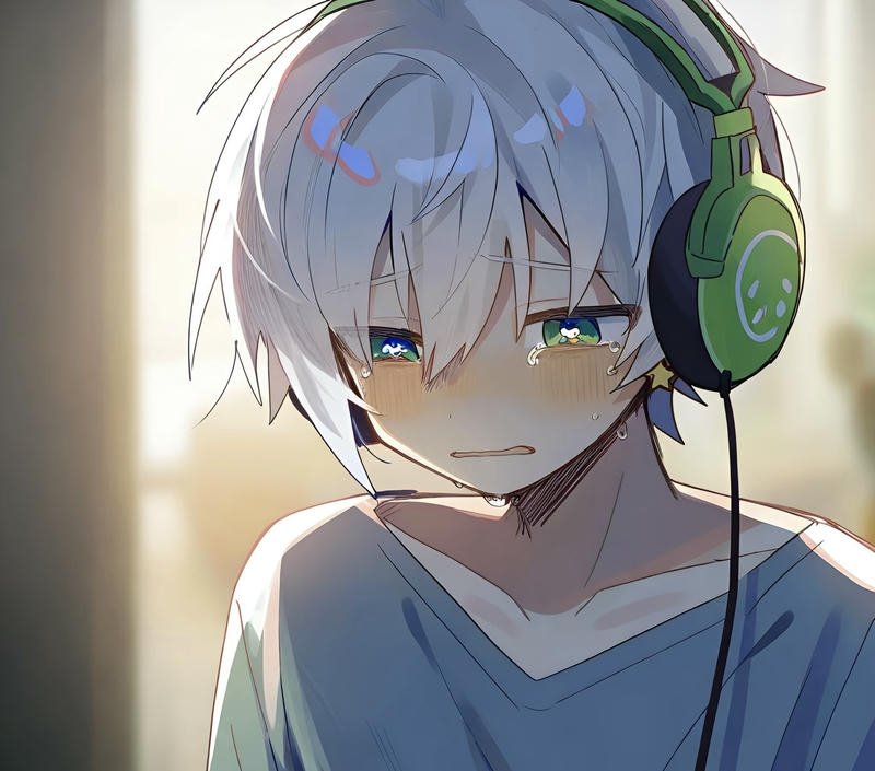 Hình ảnh chàng trai ngồi một mình đầy tâm trạng