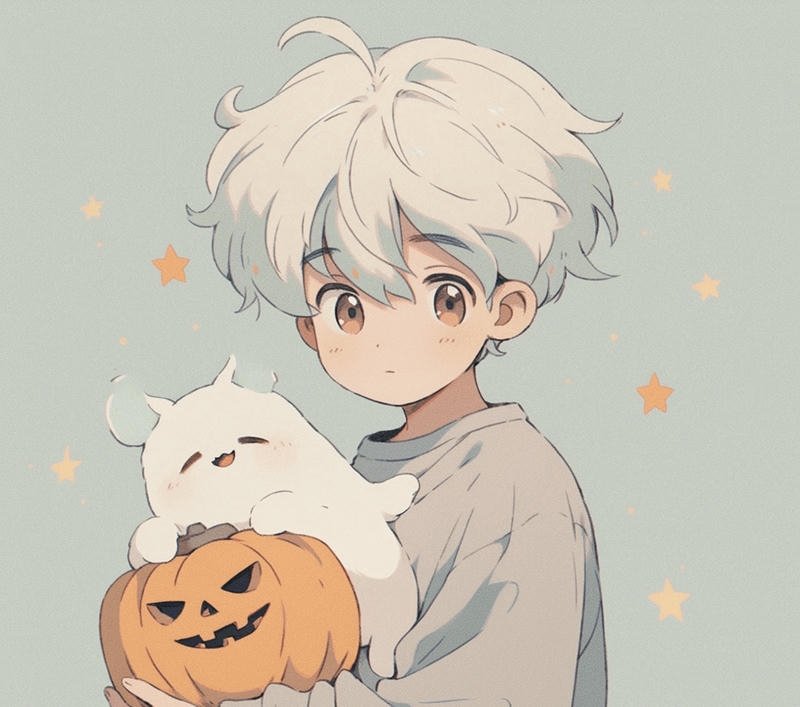 Hình ảnh nam chính anime cute trong ngày nắng