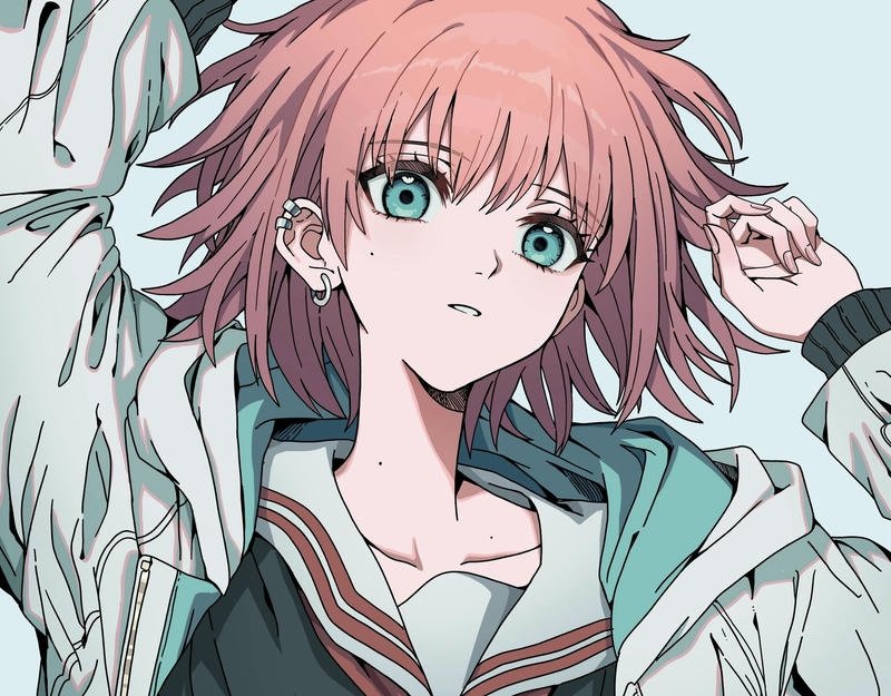 Hình ảnh nam chính anime trẻ trung đầy cá tính