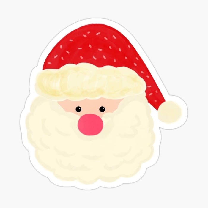 Hình ảnh sticker Noel cảm xúc tích cực