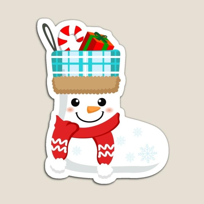 Hình ảnh sticker Noel thiết kế đáng yêu