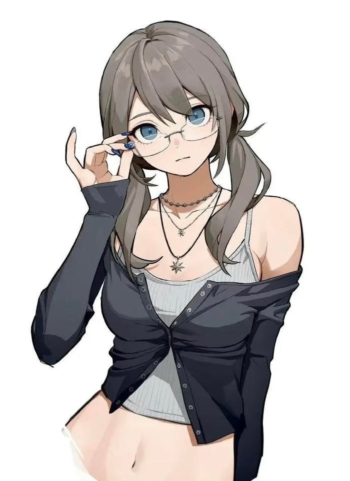 Hình nhân vật anime nữ khí chất nổi bật giữa khung cảnh