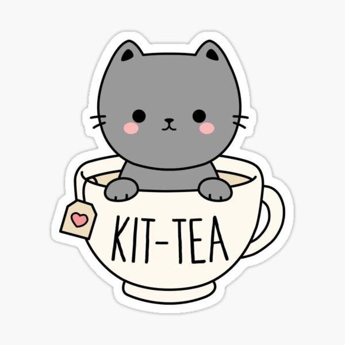 Hình sticker mèo cảm xúc sinh động