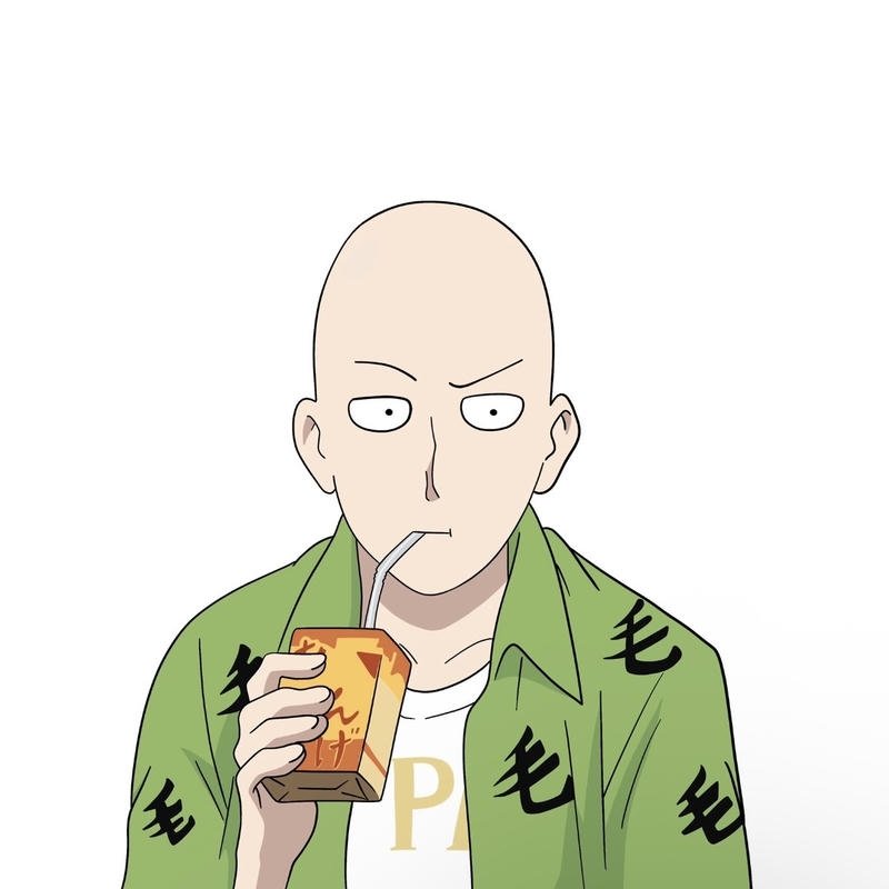 Hình tượng bất bại thể hiện qua ảnh Saitama