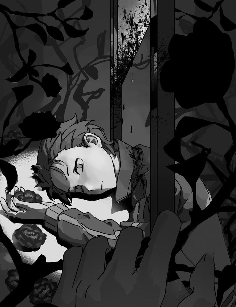 Nhân vật Natsuki Subaru anime thể hiện sự đấu tranh