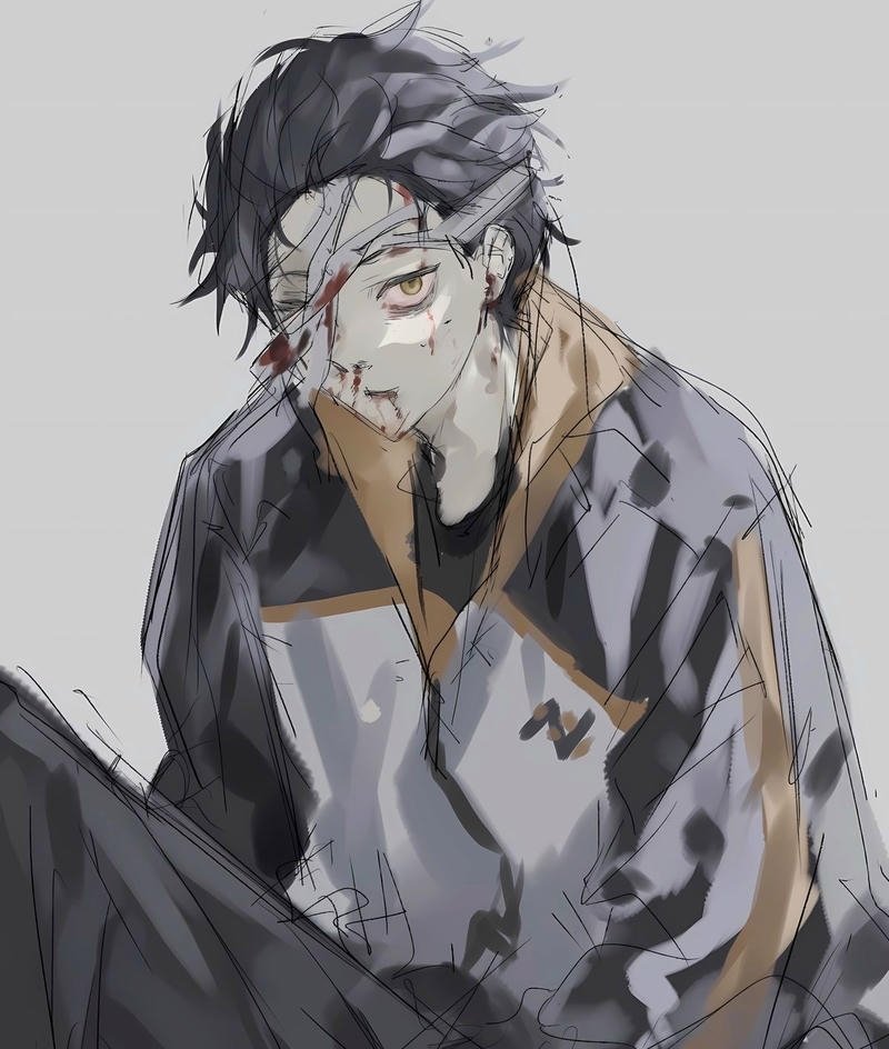 Nhân vật Natsuki Subaru anime toát lên sức mạnh nội tâm