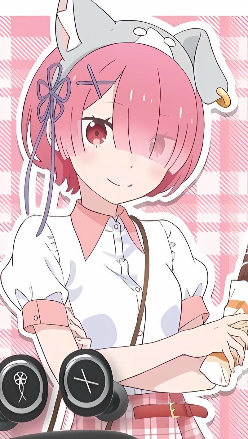 Nhân vật Ram Re Zero mang vẻ ngoài cuốn hút