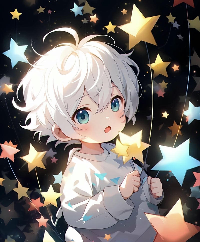 Nhân vật anime nam dễ thương mang vẻ tinh nghịch