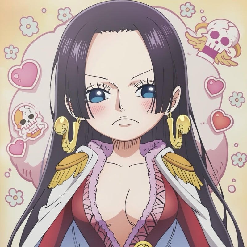 Nữ hoàng hải tặc Boa Hancock gương mặt cuốn hút