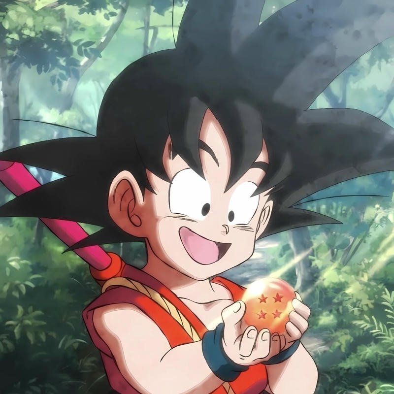 SonGoku ánh nhìn hồn nhiên mang vẻ dễ thương đặc trưng