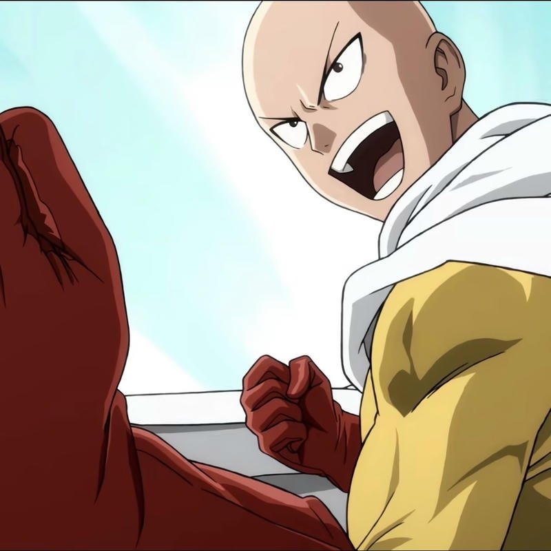 Sự đơn giản độc đáo của anh hùng trong ảnh Saitama